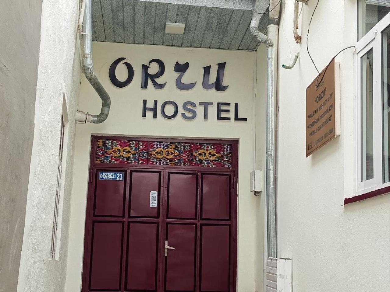 Orzu Guest House Бухара Екстериор снимка